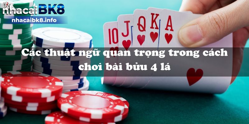 Các thuật ngữ quan trọng trong cách chơi bài bửu 4 lá