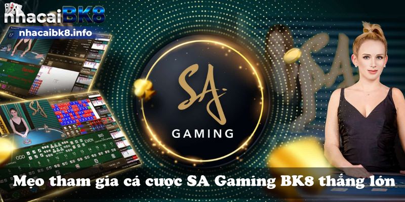 Mẹo tham gia cá cược SA Gaming BK8 thắng lớn